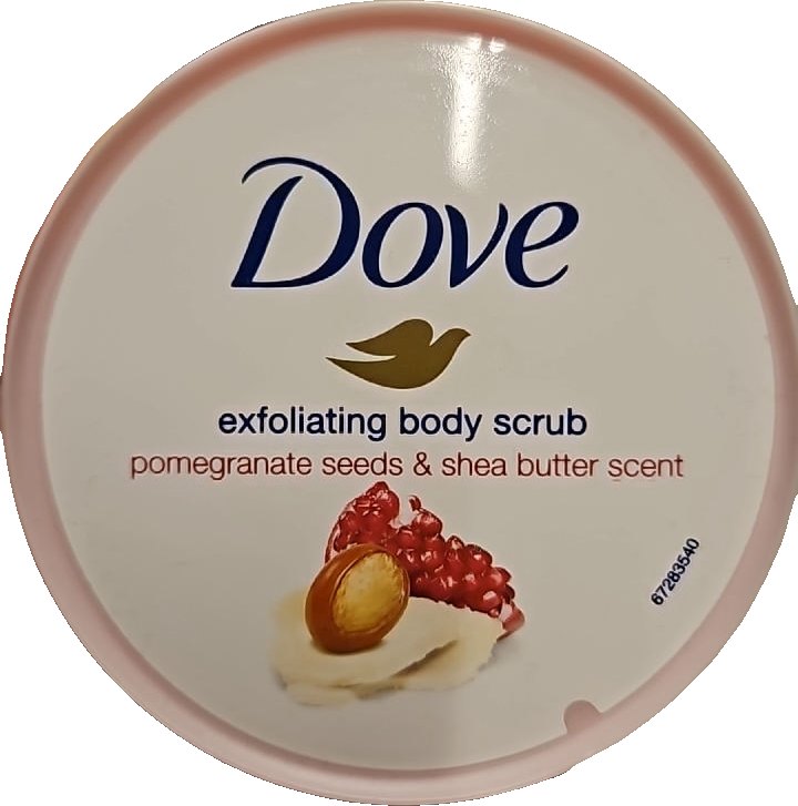 Dove Exfoliating Body Scrub Pomegranate Seeds & Shea Butter