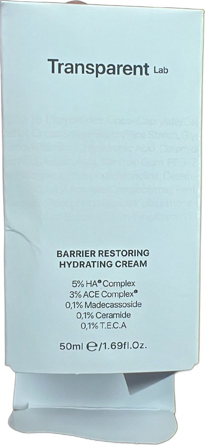Transparent Lab Barrier Restoring Hydrating Cream
