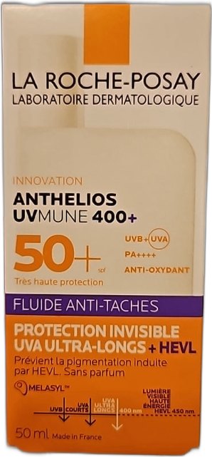 Anthelios UVMune 400+ Fluide anti-taches SPF 50+