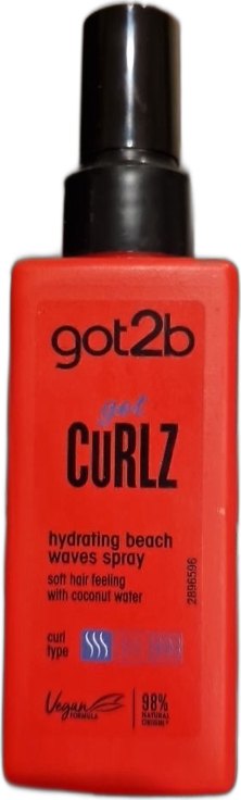 göt2b CURLZ Hydrating Beach Waves Spray