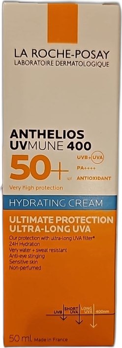 Anthelios UVMune 400 Hydrating Cream SPF50+