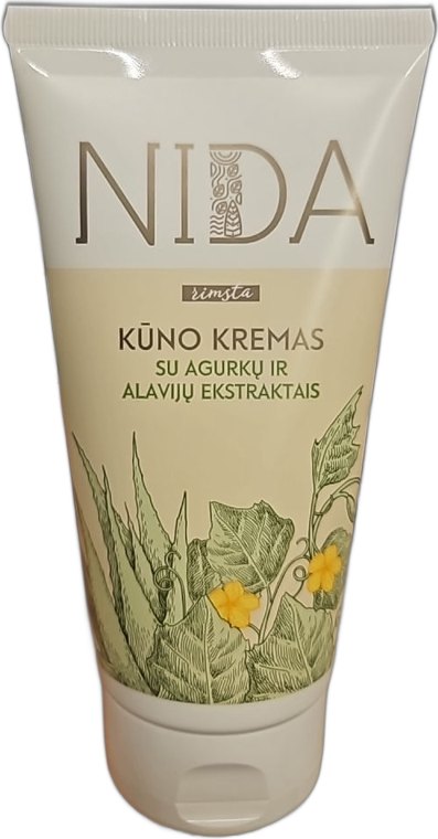 NIDA Hydrating Body Cream with Cucumber and Aloe Extracts