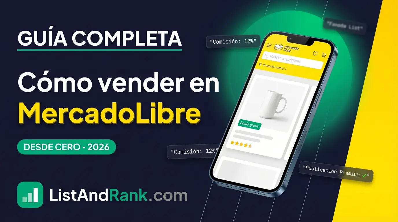 Cómo vender en MercadoLibre: guía completa para empezar desde cero