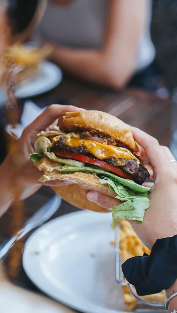 Burger clásica c/fritas