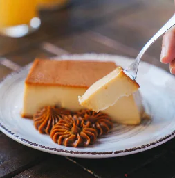 Flan casero con DDL