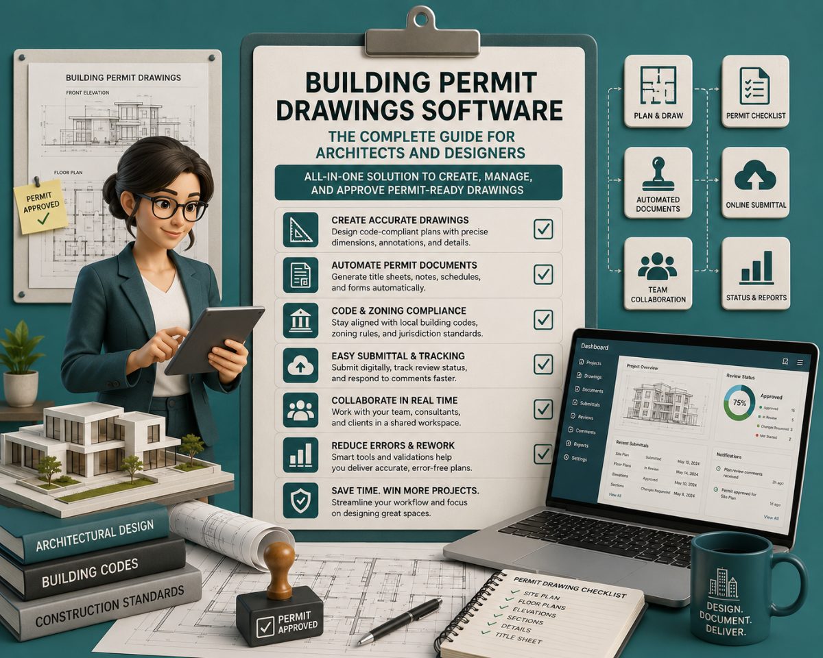 Building Permit Drawings Software: The Complete Guide for Architects and Designers
