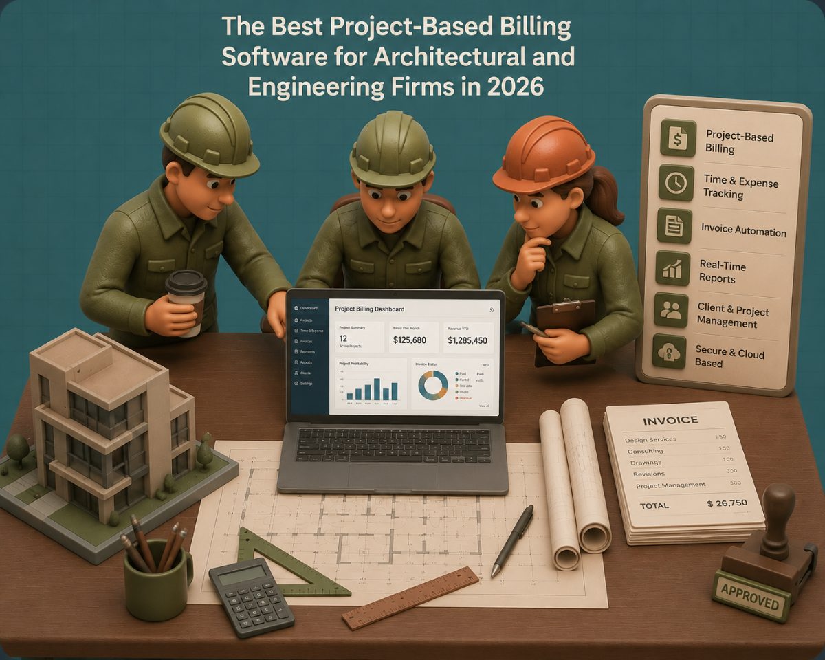 The Best Project-Based Billing Software for Architectural and Engineering Firms in 2026