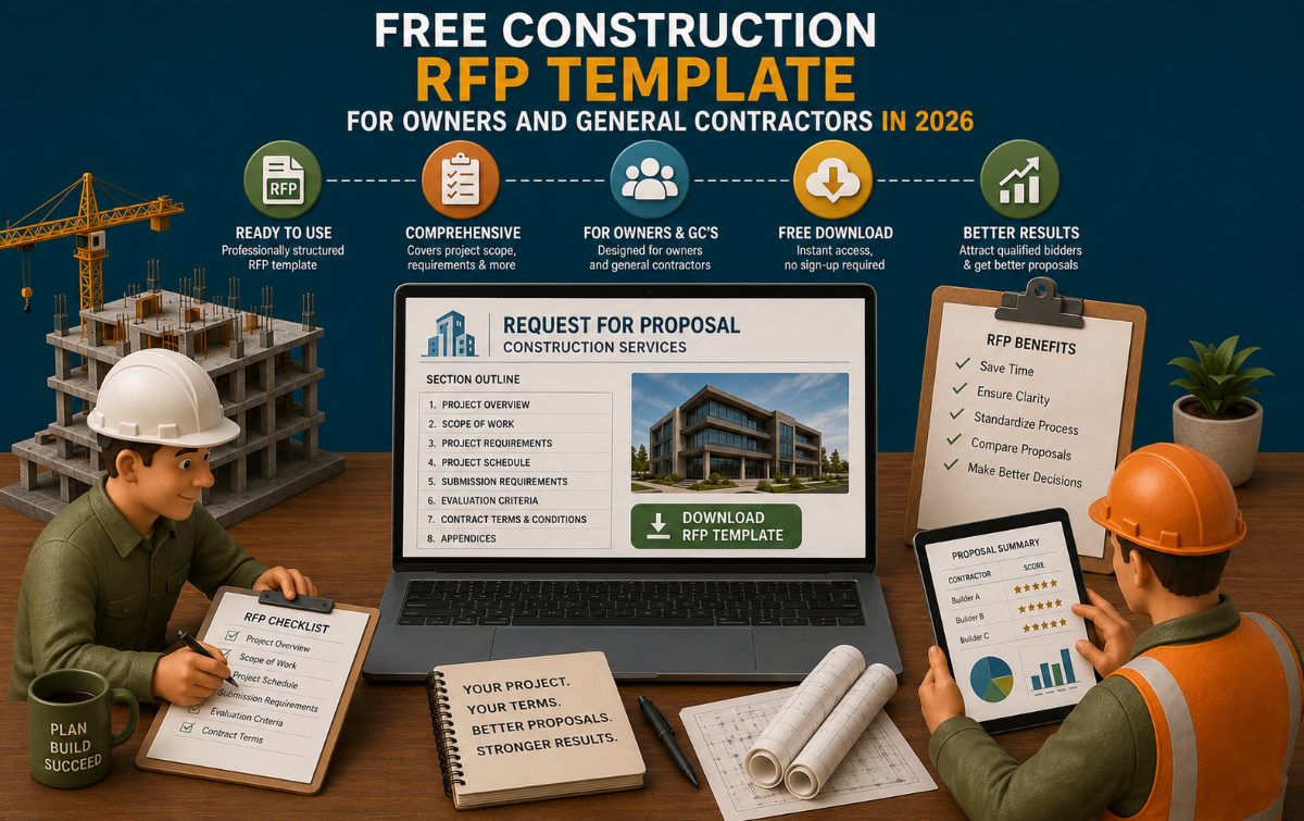 Free Construction RFP Template for Owners and General Contractors in 2026