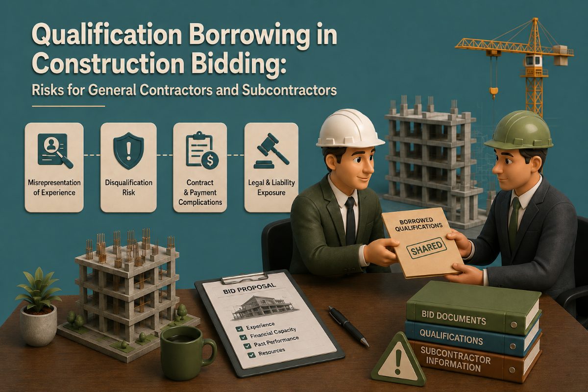 Qualification Borrowing in Construction Bidding: Risks for General Contractors and Subcontractors