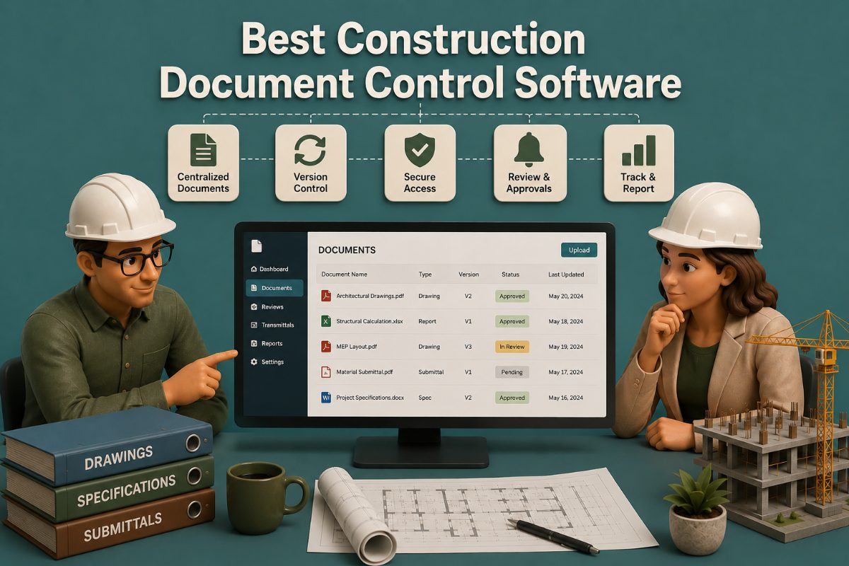 Best Construction Document Control Software in 2026