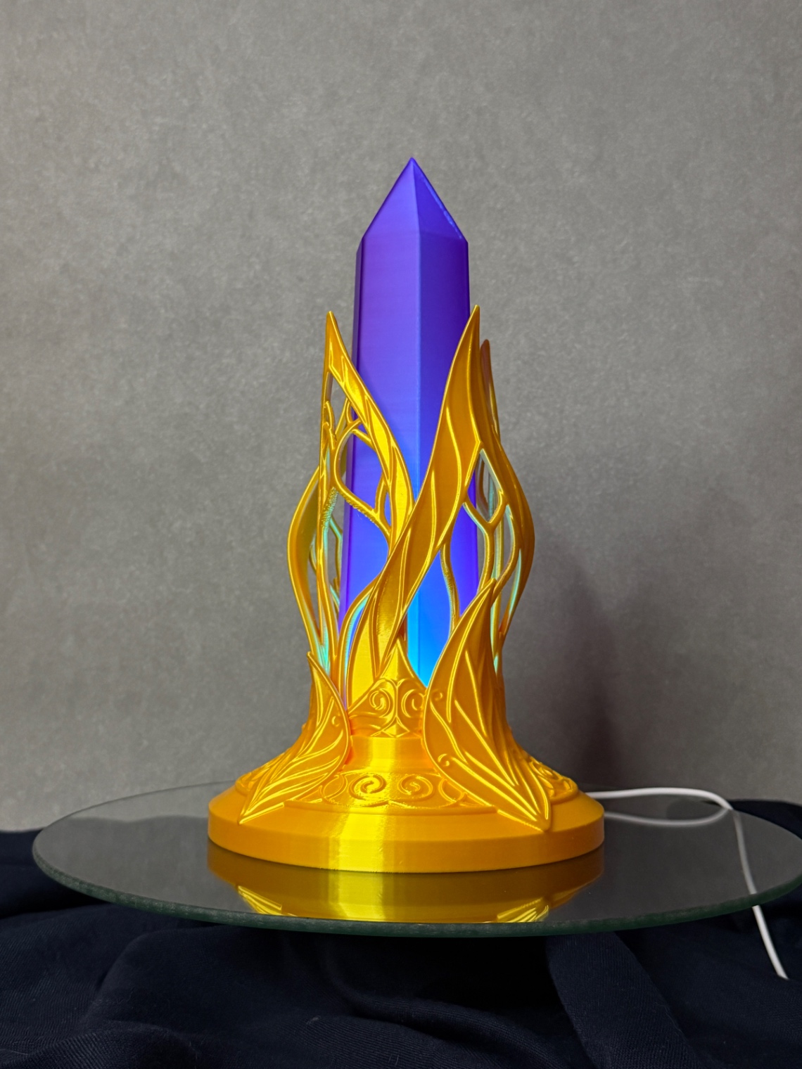 Šviestuvas „Elven Crystal Lamp“ - 2