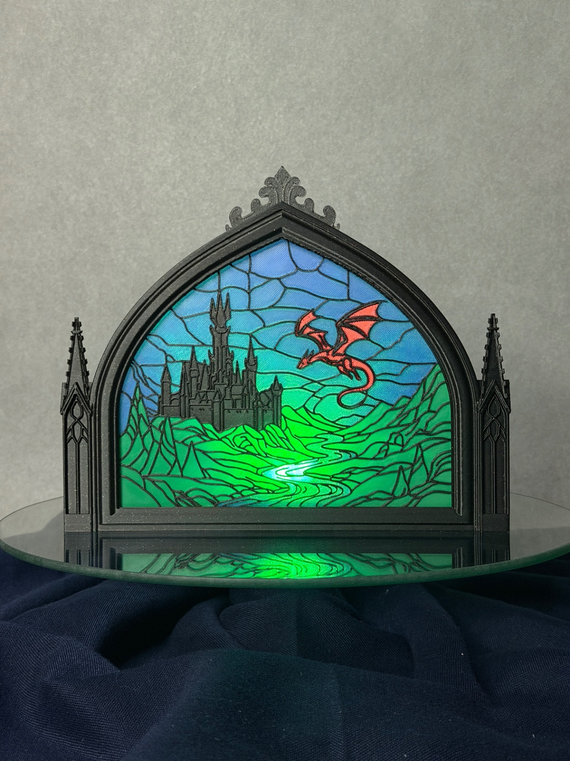 Vitražas „Dragon Light“