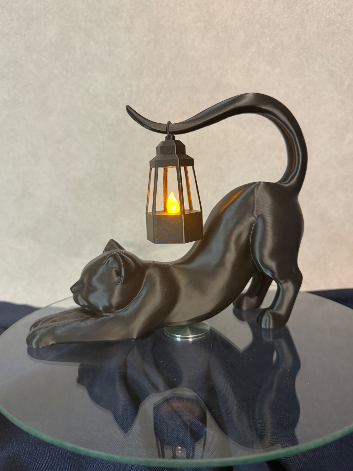 Šviečianti dekoracija „Lantern Cat“ - 2