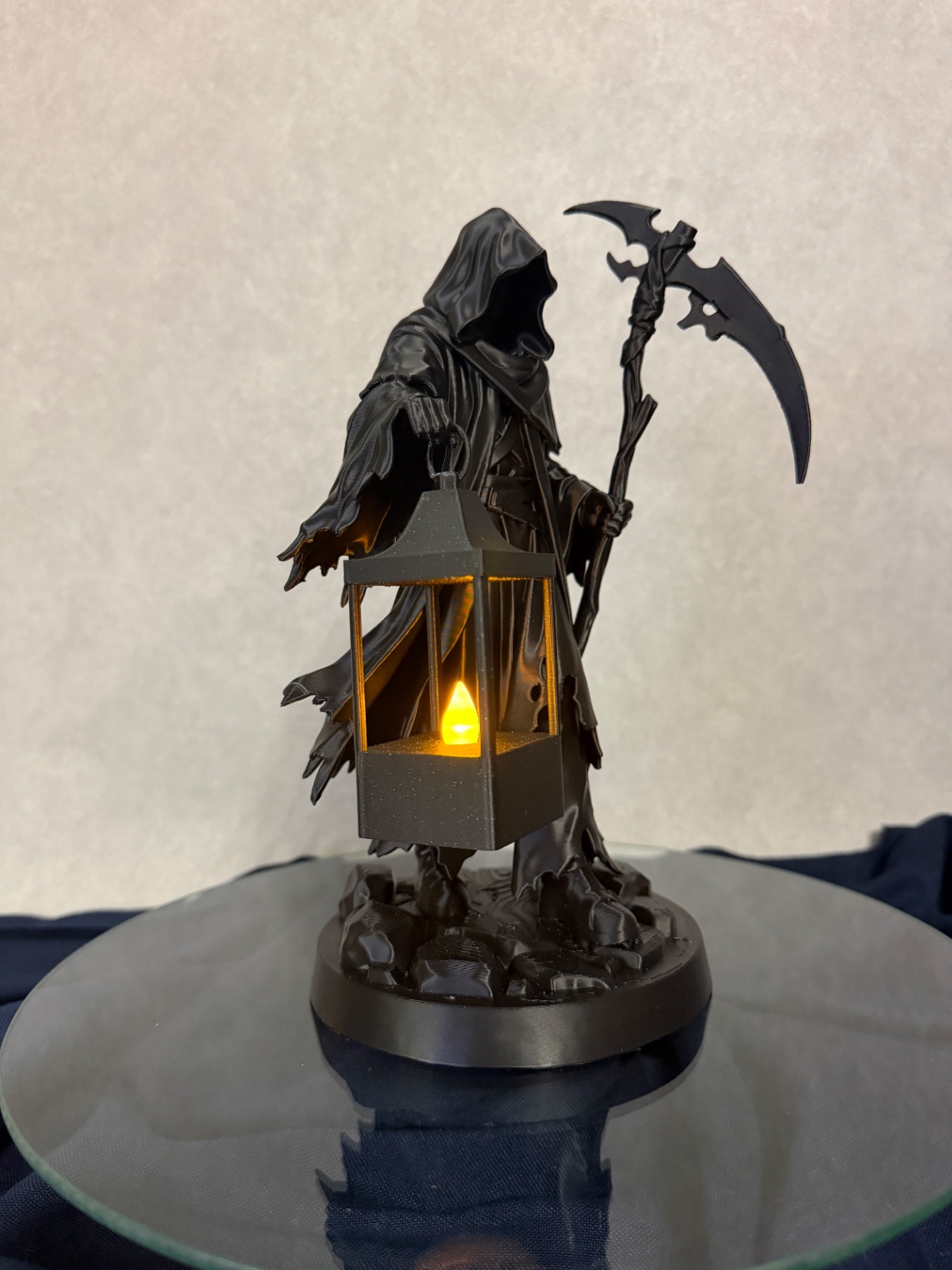 Šviečianti dekoracija „Grim Reaper Tealight Holder“ - 2