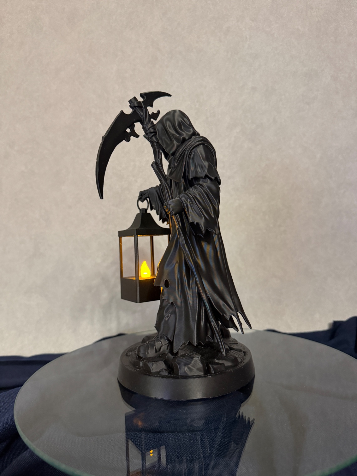 Šviečianti dekoracija „Grim Reaper Tealight Holder“ - 3