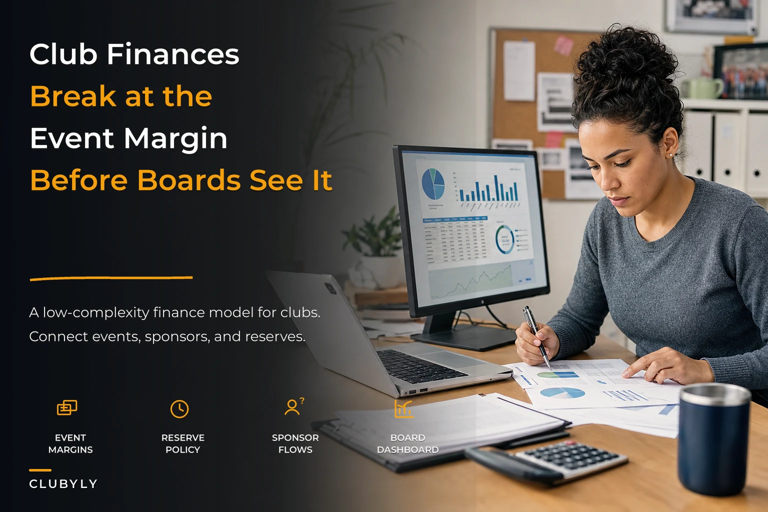 A low-complexity finance operating model for volunteer-led clubs: event margins, reserves and sponsor accounting