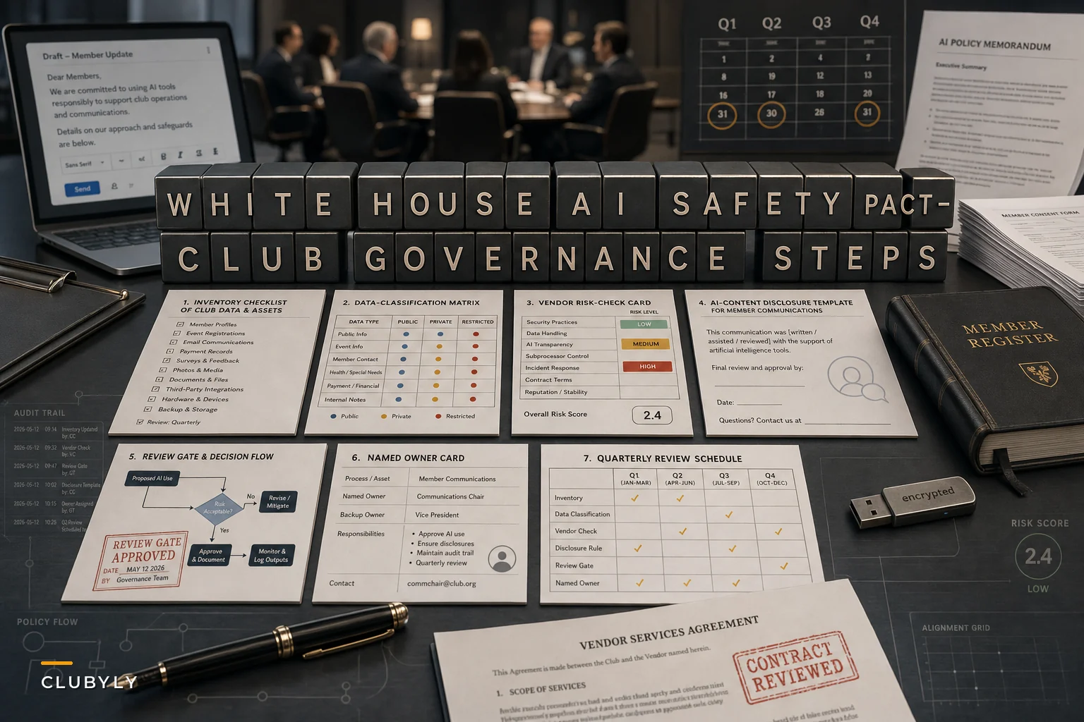 After the White House AI Safety Pact: Practical governance steps clubs must take for responsible AI in member communications