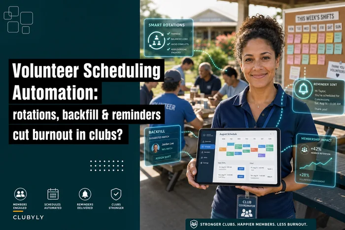 Automating volunteer schedules: rotation, backfill and reminder rules that cut burnout in volunteer‑run clubs