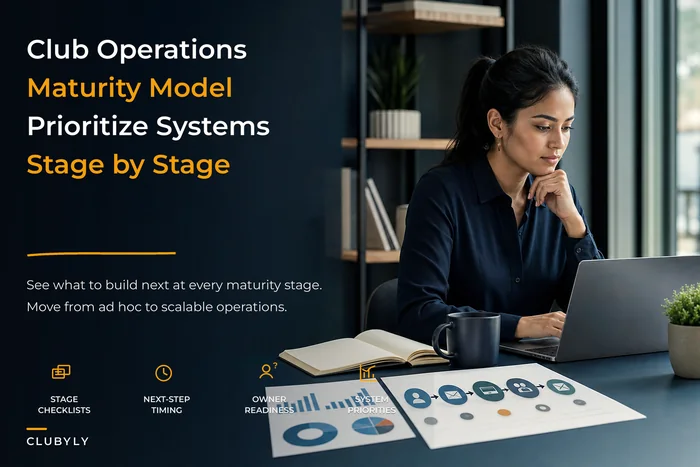 Club operations maturity model to prioritize your next systems