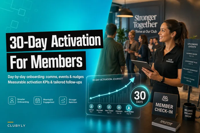 From signup to active member in 30 days: a day‑by‑day activation sequence for clubs