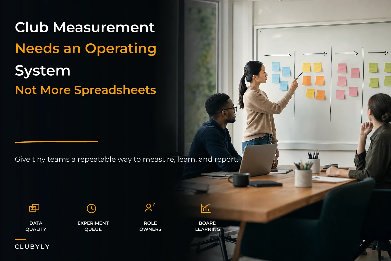 Measurement operating system for small clubs