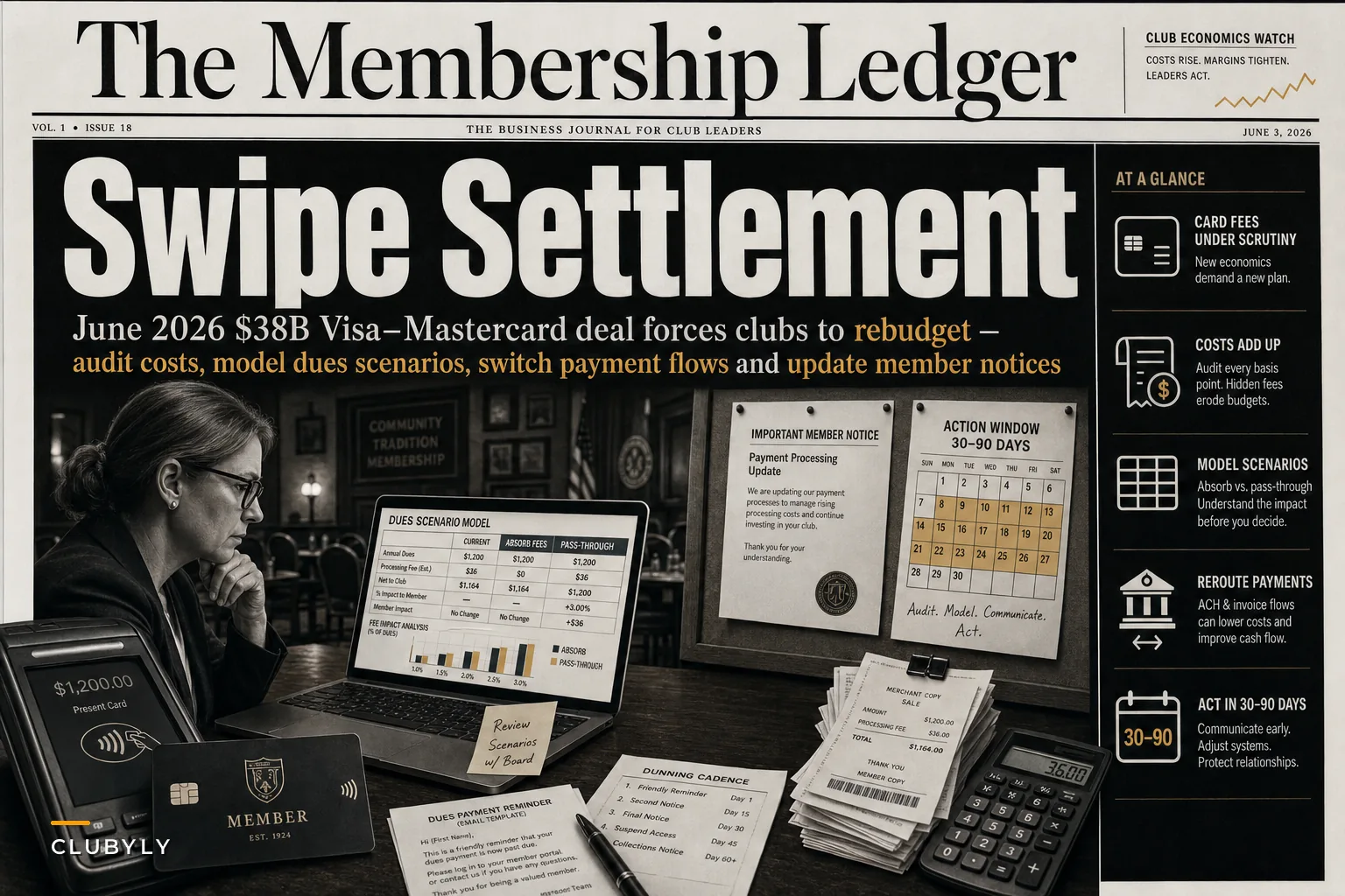 What the Visa–Mastercard swipe‑fee settlement means for clubs: budgeting, dues payments and practical steps for treasurers
