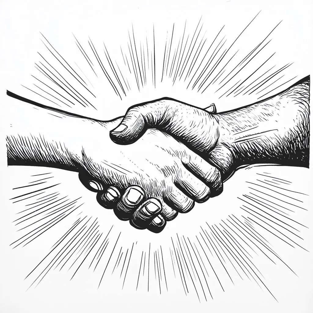Handshake Meme Generator
