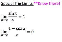 AP Calculus AB notecards