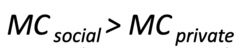 Chapter 10: Externalities and Market Failures