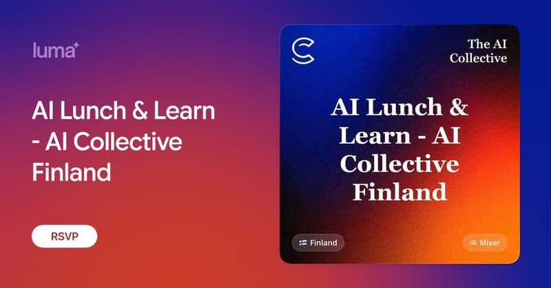 AI Lunch & Learn - AI Collective Finland
