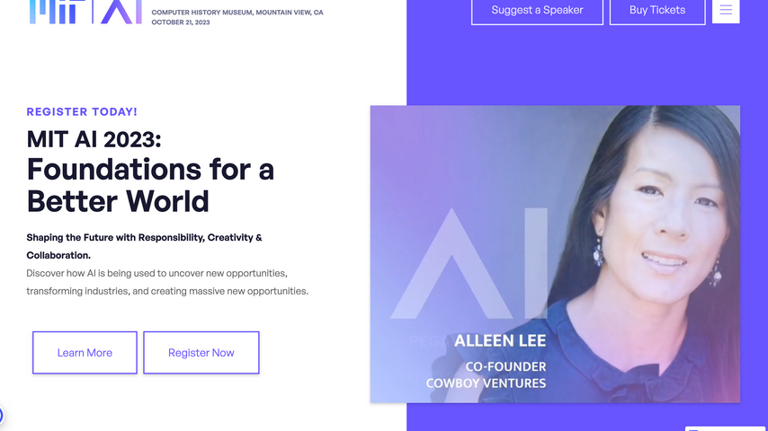 MIT AI Conference 2023: Foundations for a Better World