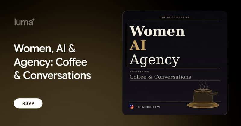 Women, AI & Agency: Coffee & Conversations