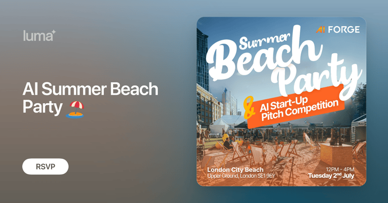 AI Summer Beach Party 🏖️ (🇬🇧)