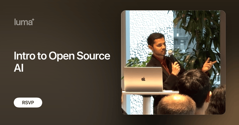 Intro to Open Source AI (🇨🇦)