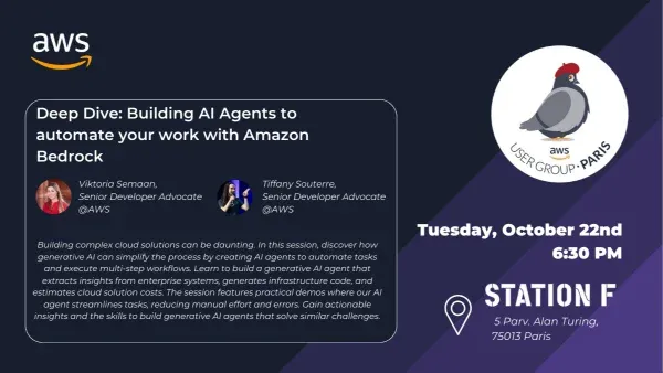 🇫🇷 Meetup AWS Paris : Automate your work with Amazon Bedrock