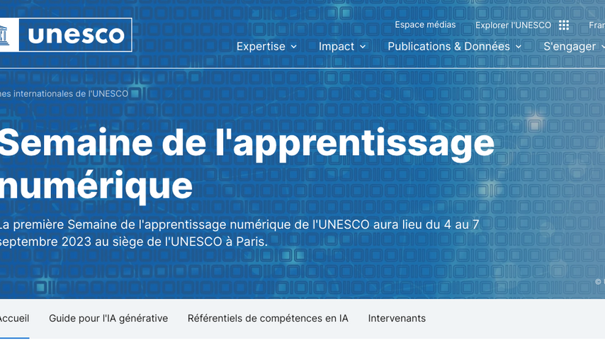 Semaine de l'apprentissage numérique