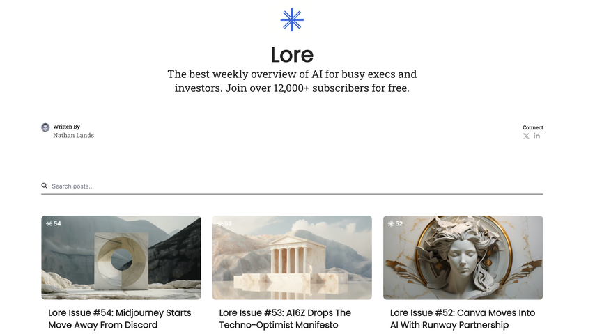 Lore by Nathan Lands