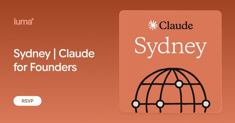 Sydney | Claude for Founders