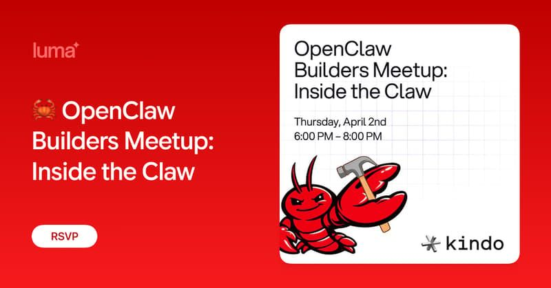 🦀 OpenClaw Builders Meetup: Inside the Claw