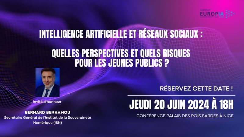 IA et Réseaux Sociaux : Quelles perspectives et quels risques pour les jeunes publics ? (🇫🇷)