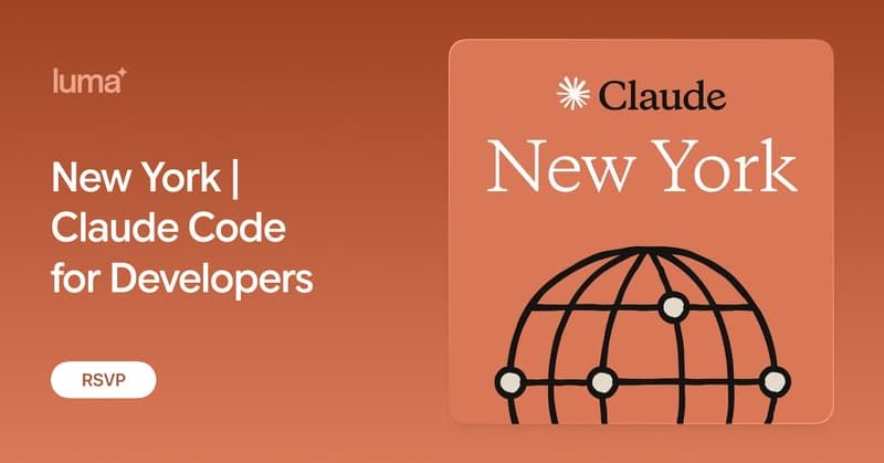 New York | Claude Code for Developers