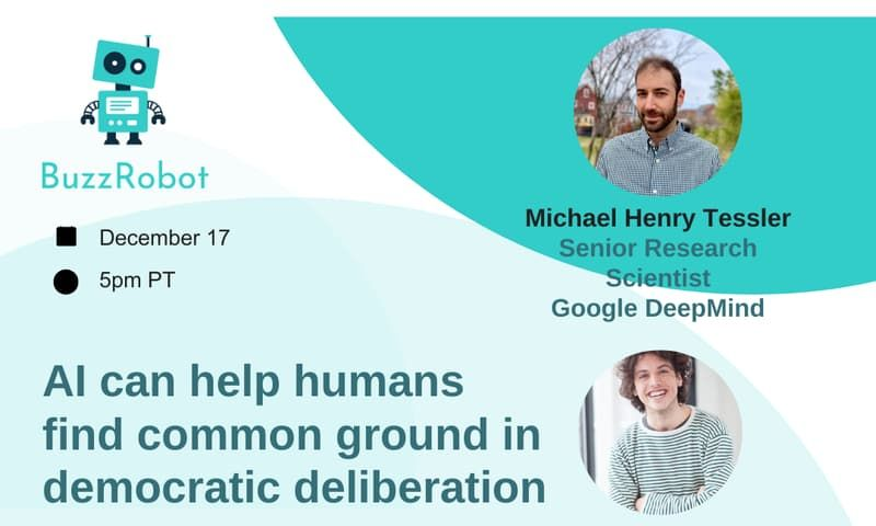 ​🇺🇸 AI can help humans find common ground in democratic deliberation