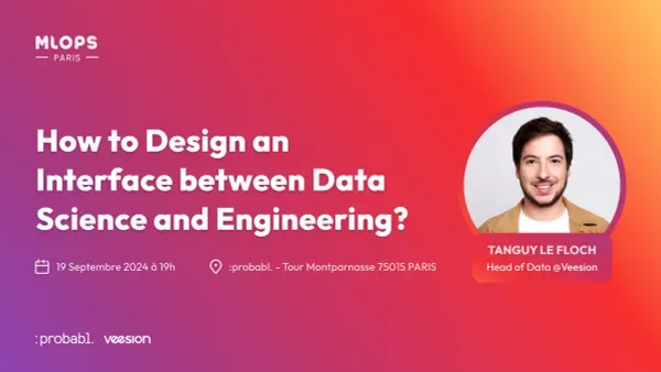 How to Design an Interface between Data Science & Engineering