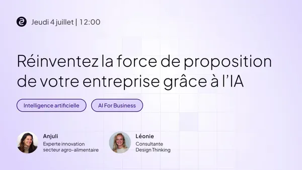 Réinventez la force de proposition de votre entreprise grâce à l'IA (🇫🇷)