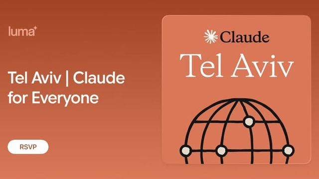 Tel Aviv | Claude for Everyone