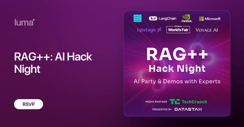 RAG++: AI Hack Night (🇺🇸)