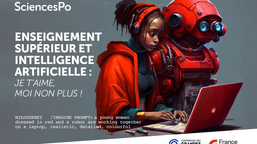 Enseignement supérieur et intelligence artificielle : je t’aime, moi non plus