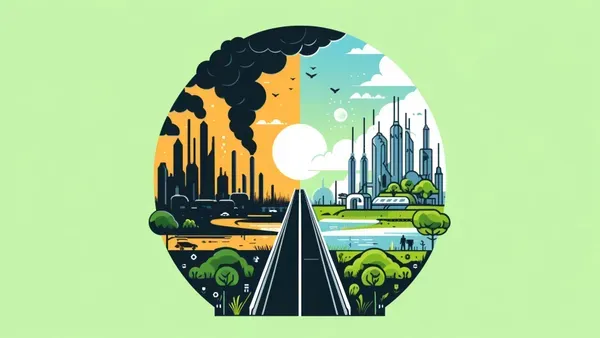 Future Imperfect: A Dystopian descent into a Utopian future