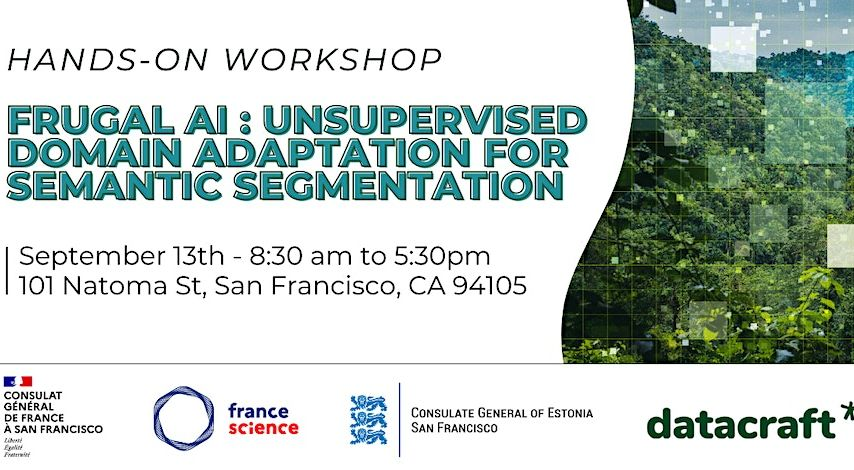 Frugal AI : unsupervised domain adaptation for semantic segmentation