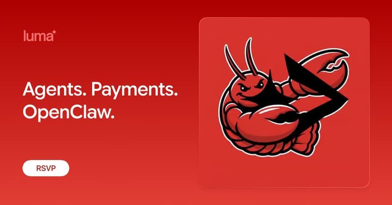 Agents. Payments. OpenClaw.